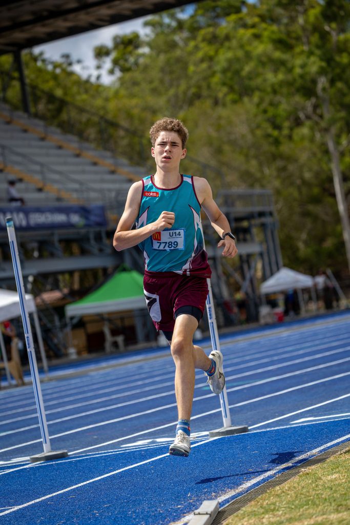Being your best - middle distance running boy national champion