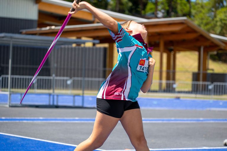Springwood Sharks Athlete Javelin Girl E