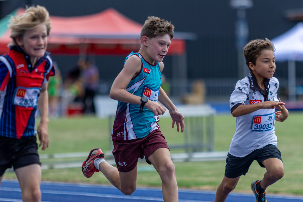 Sprinting and giving your best